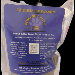 P.B. 'Nana Biscuits - 5oz.