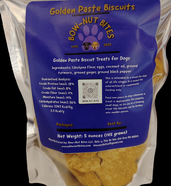 Golden Paste Biscuits - 5oz.