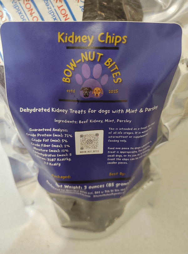 Kidney Chips - 3oz.